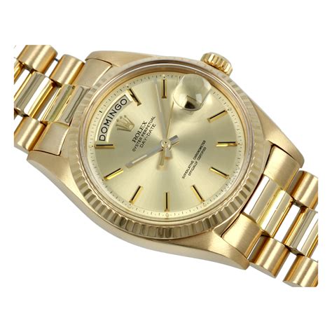 rolex day date 36mm gold|rolex day date 36 1803.